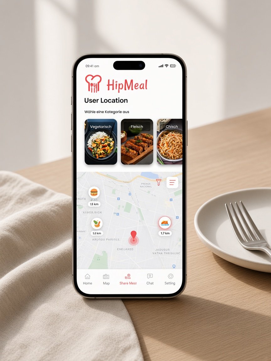 HipMeal app: share leftover meals nearby